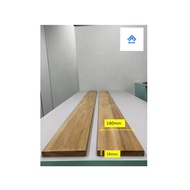Balau Solid Kayu 1" X 6" X 3 FT (E4E Rounded) - Ketam