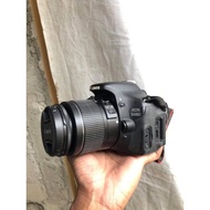 Kamera Canon Eos 600D Kit layar flip Selfie Vlog normal canon bekas