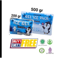 Ice gel 500gr FREE BONUS ice gel 200gr - ice gel Fan ac air cooler - ice gel Cooling ASI p - ice gel Cooling frozen food cooler bag box - Quality Blue ice pack Deluxe