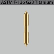 1/3Pcs Grade Titanium Tusk Septum Groove Conical Spike Tusk GradientRainbow Tusk Jewelry Tribal Stra