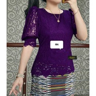 ATASAN Blus BROKAT