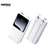 [ CCC ] Remax Power Bank 20000mAh (RPP-680) - แบตสำรอง มีสายในตัว ชาร์จเร็ว 3 พอร์ต output USB Type-