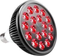 HIGROW 660nm Red Light Bulb, 18W (36W Equivalent) LED Grow Light for Indoor Plants Flowering Bloom a