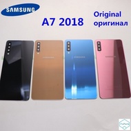 A7 Back Glass adhesive Samsung Galaxy A7 2018 A750 A750F SM-A750F A750GN-DS Battery Cover Rear Door 