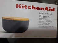 kitchenaid陶瓷碗連蓋全新