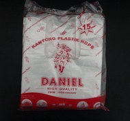 Kantong plastik bening daniel uk 15 24 300gr / Kantong kresek / HD daniel