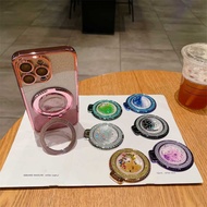 Glitter Flash Diamond Holder Mobile Phone Ring Back Sticker Universal Flat Mobile Phone Ring Holder 