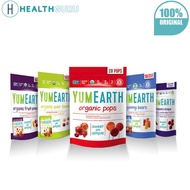 YumEarth Organic Lollipop Candy Gummies Vitamin C 14 Lollipops and Drops Candy (Up to 3.3oz 94g)