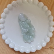 冰膠細糯老料芙蓉種濟公 | 天然緬甸玉A貨翡翠