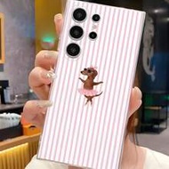 1 ชิ้น เคสโทรศัพท์ใสแบบนุ่ม ลายสุนัขบัลเลต์ ใช้ได้กับ Honor, Galaxy A04e/12/A13/A14/A34/A50/A52/A53/
