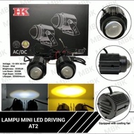 Lampu Tembak Laser Gun D2 Bullaes  HK- Foglamp Mini Laser Gun D2 Bullaes