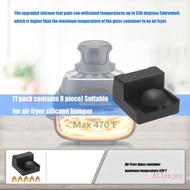 JOY 8Pcs Silicone Bumper Tips Air Fryers Feet Replacement Parts for FN090 FN091 FN100 FN101 FN101GY 