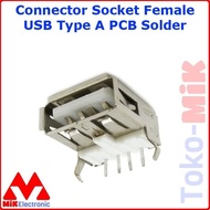 USB TYPE FEMALE SOCKET CONNECTOR a (TYPE FEMALE USB CONNECTOR a)