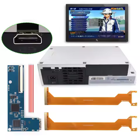 HISPEEDIDO For PS2 Fat Digital to Digital HDMI-compatible 1080P Mod Kits Console Support 480P, 1080P