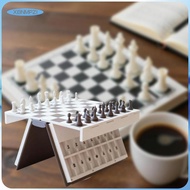 [xbnmpzi] Travel Chess Set 3D Printed Chess Book for Tournament Beginner Camping Trips