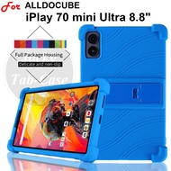 For ALLDOCUBE iPlay 70 mini Ultra 8.8" Upgrade Thicken Soft Silicone Shockproof Cover Stand Case For