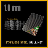 BBQ Grill Outdoor Stainless Steel BBQ Barbecue Grill Net Jaring Besi BBQ Pemanggang