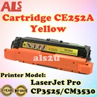 HP 504A / CE252A YELLOW PREMIUM COMPATIBLE TONER For HP Color LaserJet CP3525/ CP3525n/ CP3525dn / C