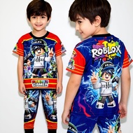 Boys' pajamas 1-5 years old pyjamas kids 1-5 years old jersey Roblox minecraft
