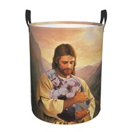 AS Jojos Bizarre Adventure Polnareff Jesus Laundry Basket Collapsibl