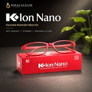 MERAH K-ION NANO GLASSES - REGULAR RED RED/ | Original | K LINK | BLUERAY ANTI-RADIATION GLASSES