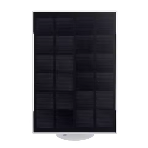 3W 6V Solar Panel Kit 360° Adjustable Wall Mount Solar Cells with Micro USB +Type-C Converter for Ri