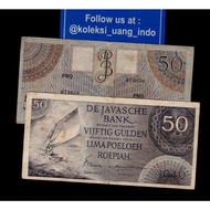 Uang Kuno 50 Gulden Federal 1946 Penjajahan Belanda
