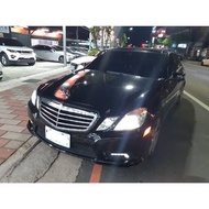 【FB搜尋桃園阿承】賓士 超人氣E350跑9萬 2010年 3.5 黑色 二手車 中古車