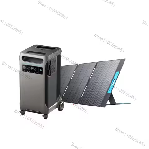 BIG DISCOUNT ON Anker-SOLIX F3800 Portable Pow er Stat ion and BP3800 Expansion Battery with 400W So