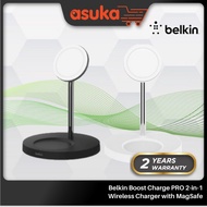 Belkin Boost Charge PRO 2-in-1 Wireless Charger with MagSafe - Black WIZ010myBK / White WIZ010myWH