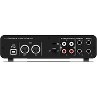 Behringer UM2 / UMC202HD / UMC204HD / UMC404HD การบันทึกระดับมืออาชีพการ์ดเสียง USB คอมพิวเตอร์ภายนอ