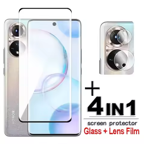 For Honor 50 Glass Honor 50 60 70 80 90 Pro Magic5 Pro Tempered Glass 3D Full Cover Curved Screen Pr