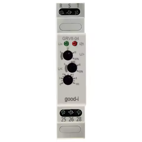 24-Hour Delivery GRV8-04 M460 3-Phase Voltage Monitoring Relay Phase Sequence Phase Failure Protecti