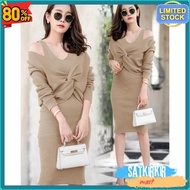 Discount Up To 70% Wse390 - Abigail Outer 2In1 Knit Set and Dress Size Fit L To Xl Ld 100 Cm - 110 C