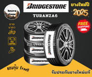 BRIDGESTONE รุ่น TURANZA6 205/55R16 215/55 R16 215/60R16 225/50R17 ยางใหม่ปี 2024-2025  (ราคาต่อ 4 เ