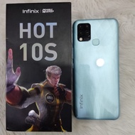 infinix hot 10s 6/128-second-fullset