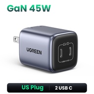 [pretty -A]6689 UGREEN GaN 45W USB Charger PD QC 3.0 Fast Charger Quick Charger For iPhone 15 14 13 