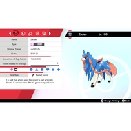Pokemon Sword & Shield - 6IV Zacian
