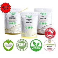Astral Pea Protein 500g/Body builder/slim/healthy drink/meal replacemenet/high protein/plant base pe