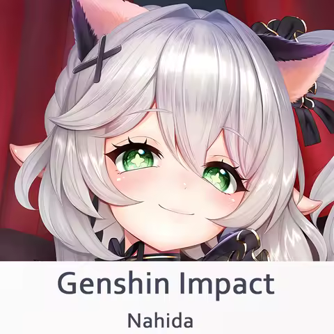 Anime Game Genshin Impact Nahida Pillowcase Pillow Case Cover Decorative Hugging Body Bedding