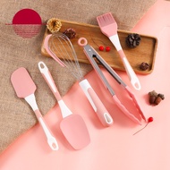 Silicone baking tool set scraper oil brush egg beater cream spatula kitchen utensils cooking tools