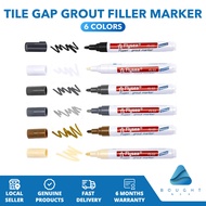 Tile Grout Marker Pen Waterproof Tile Gap Filler Cleaner For Bathroom Toilet Floor Kitchen Wall Grou