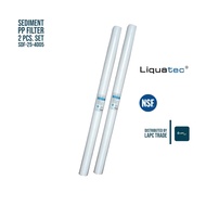 Liquatec ไส้กรองน้ำดื่ม PP ขนาด 40 นิ้ว ความละเอียด 5 ไมครอน (µm) จำนวน 2 ชิ้น