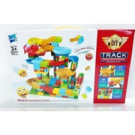 Logo toy; assemble ball house slide