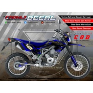 Cool Blue KLX BF / G / Extreme sticker Decal Fullbody sticker
