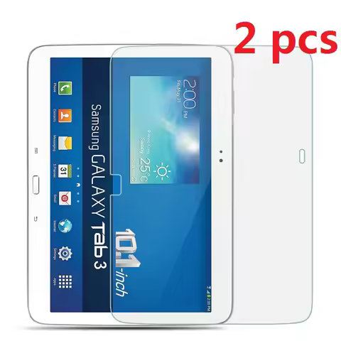 2 PCS Tempered Glass Screen Protector Film for Samsung Galaxy Tab 3 Tab3 10.1 P5200 P5210 P5220 10.1