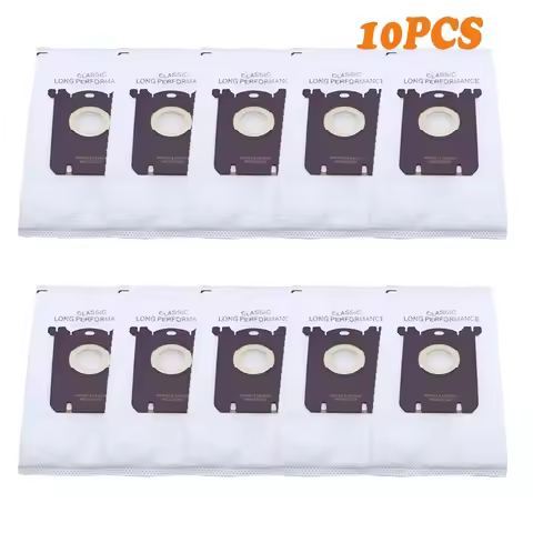 10PCS/Lot Dust Bag for Electrolux E201B for Philips FC8021 Dust S-Bag GR201 AEG Bags S-bag FC9000 FC