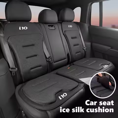 Car Seat Cover Ice Silk Backrest Cushion Protector Mat For Hyundai i10 I10 N Line 2008 2009 2010 201