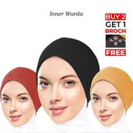 Anak Tudung Inner Warda Cotton Scarf Tudung Snowcap New (Buy 2 GET 1 Broch FREE)