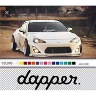 / Stickers Car Window Dapper Stickers
